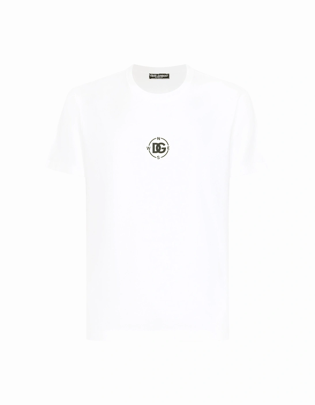 Marina Logo Printed T-Shirt in White, 6 of 5