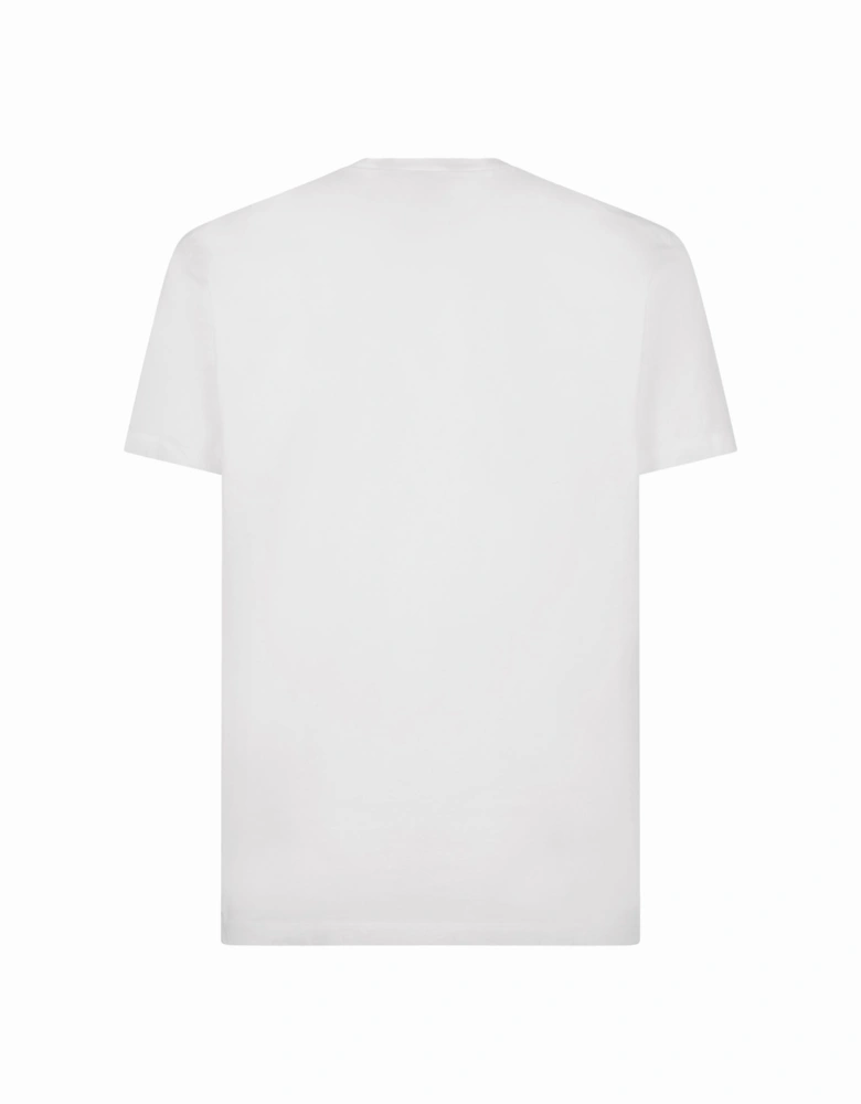 Scribble Icon Printed T-Shirt in White