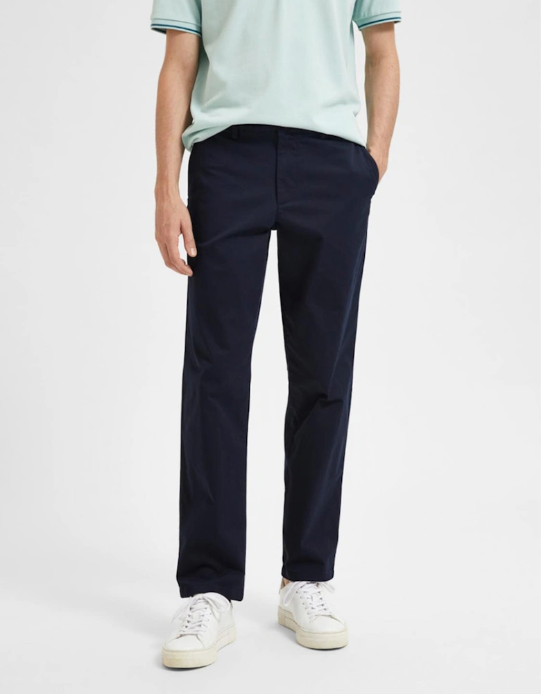 Homme Men's Straight Flex Chinos Dark Sapphire