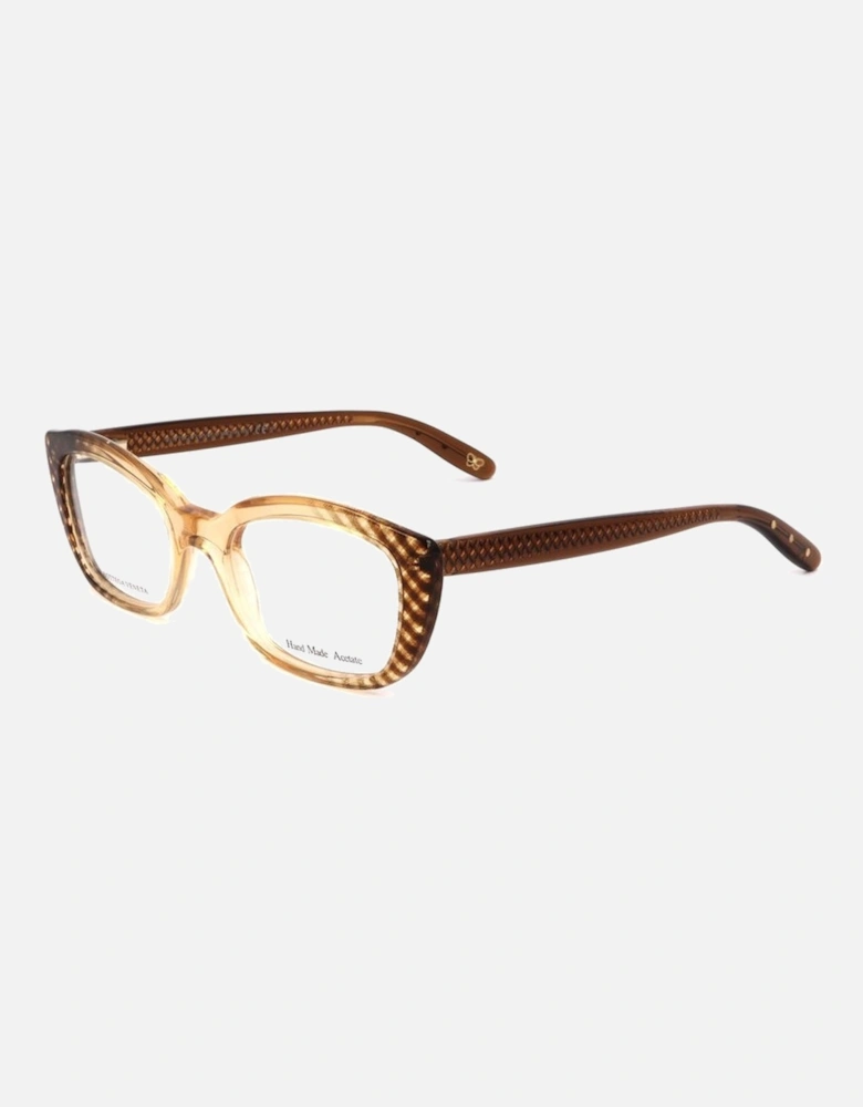 Acetate Bracelet Watch with Brown Dotted Dial Women - Bicolor Frames