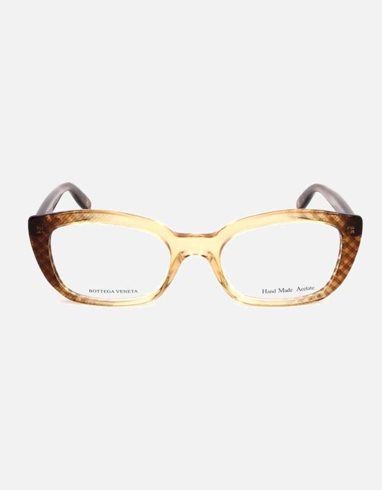 Acetate Bracelet Watch with Brown Dotted Dial Women - Bicolor Frames