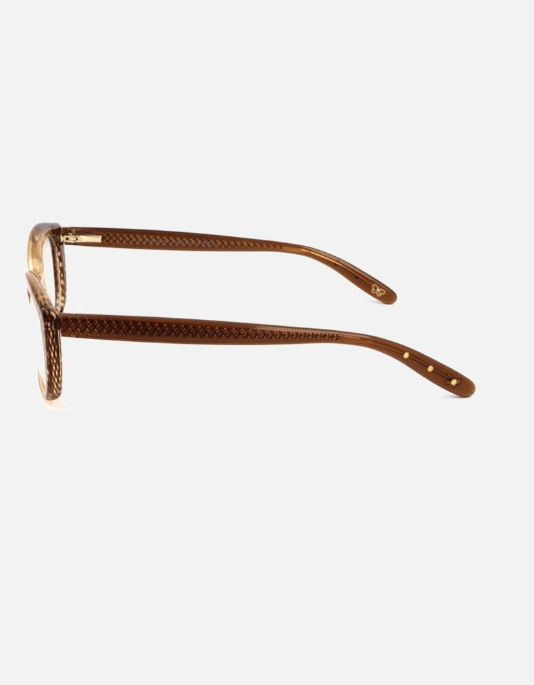 Acetate Bracelet Watch with Brown Dotted Dial Women - Bicolor Frames