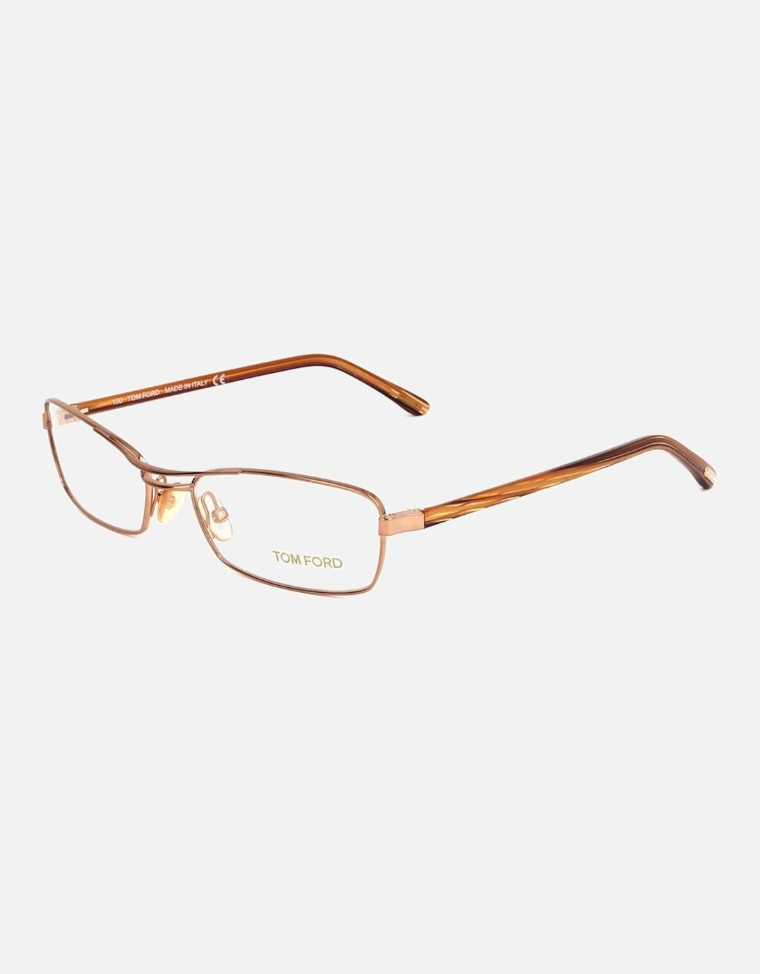 Metal Bracelet Watch with Gold and Brown Dial Women - Bicolor Frames