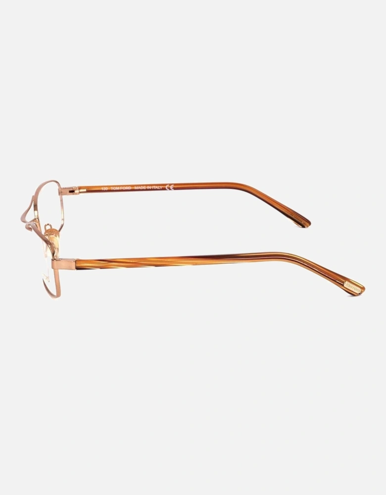 Metal Bracelet Watch with Gold and Brown Dial Women - Bicolor Frames