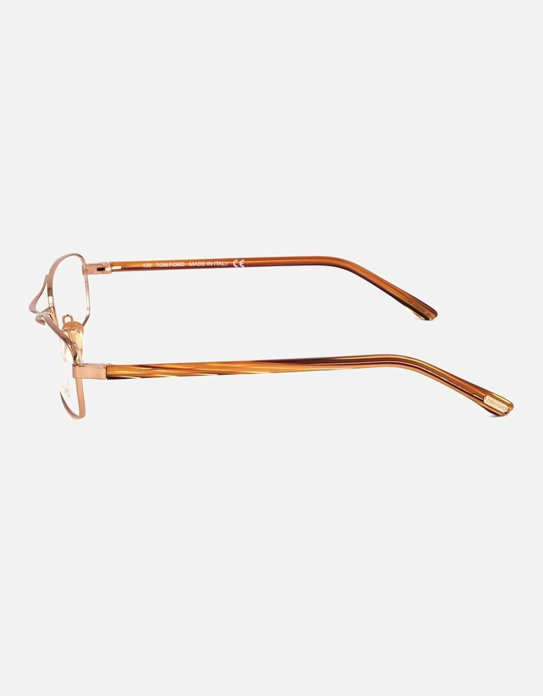 Metal Bracelet Watch with Gold and Brown Dial Women - Bicolor Frames