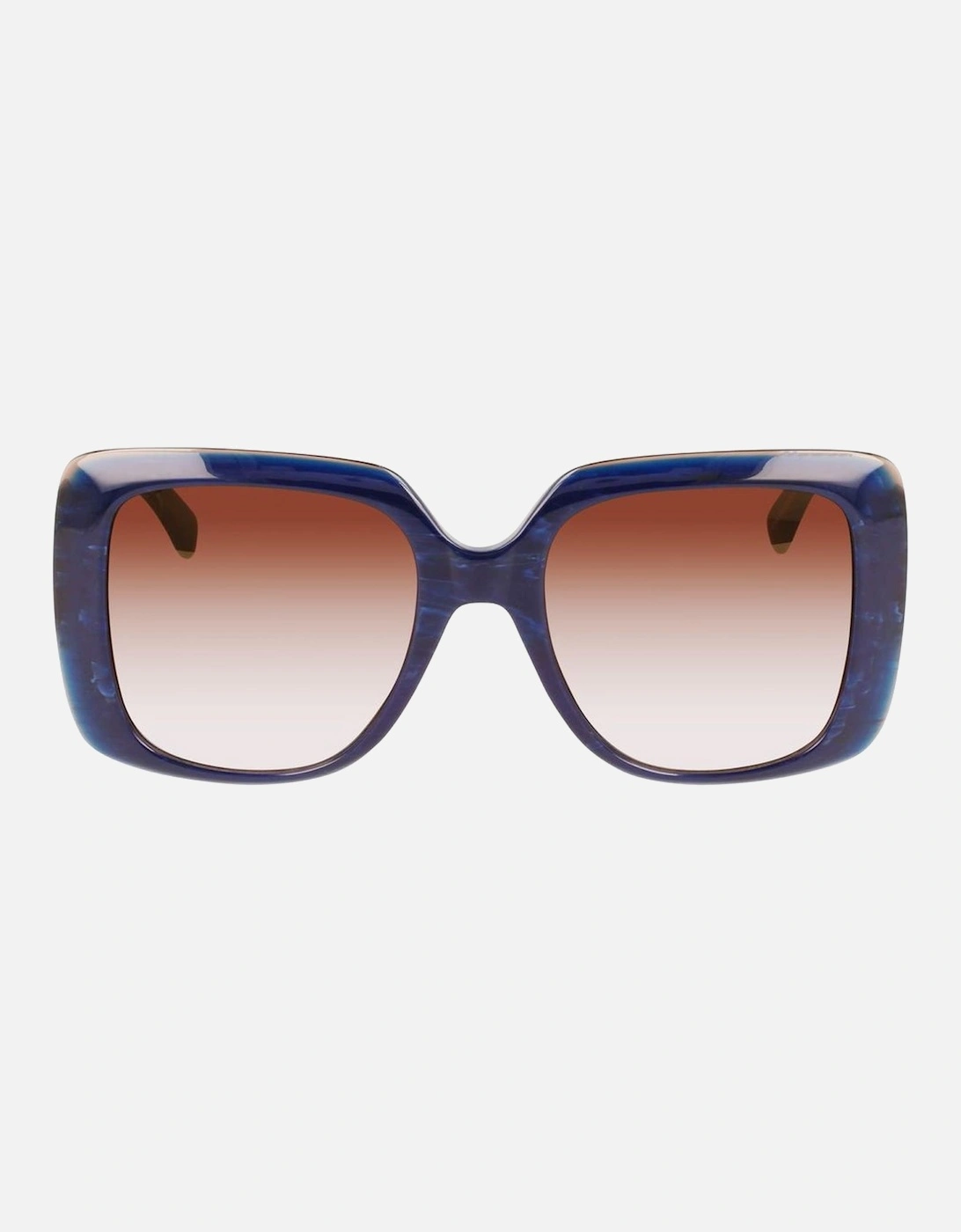Acetate Bracelet Watch with Blue Dial Women Sunglasses