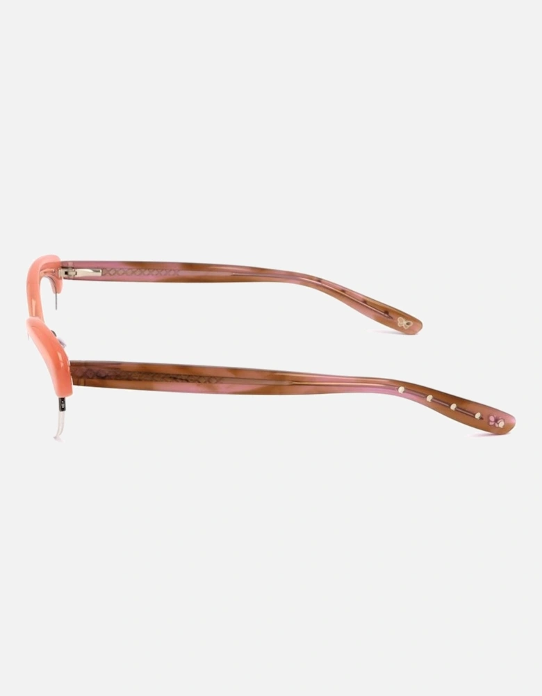 Metal Bracelet Semi-Matte Dial Watch Women - Bicolor Frames