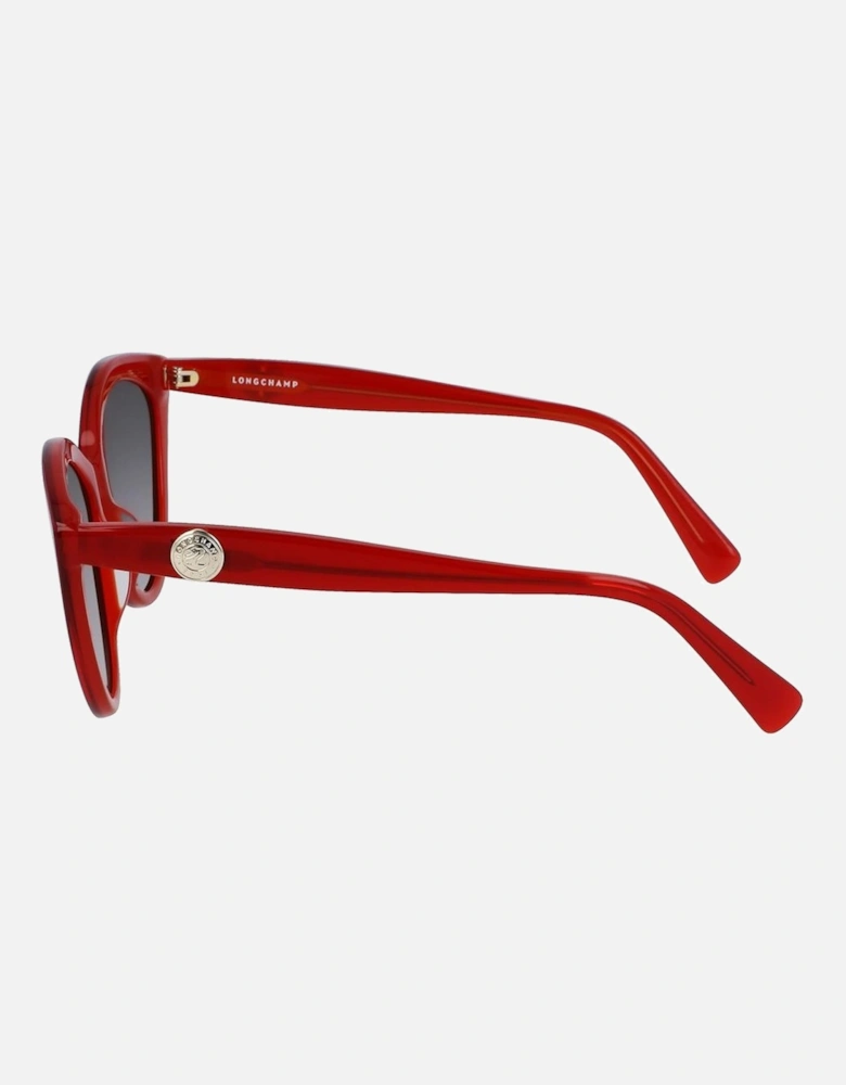 Acetate Bracelet Watch with Red Dial Women Sunglasses