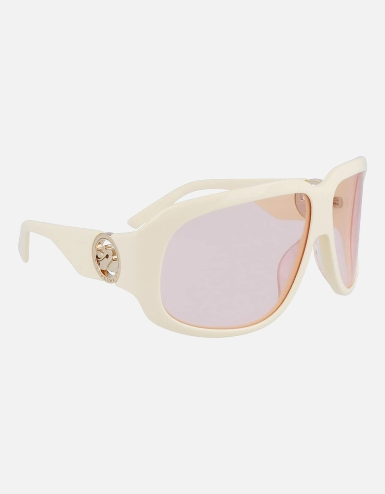 Acetate Bracelet Watch with White Dial Women Sunglasses
