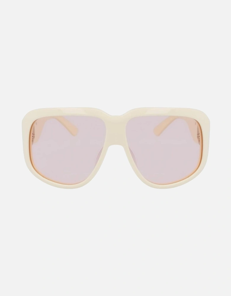 Acetate Bracelet Watch with White Dial Women Sunglasses