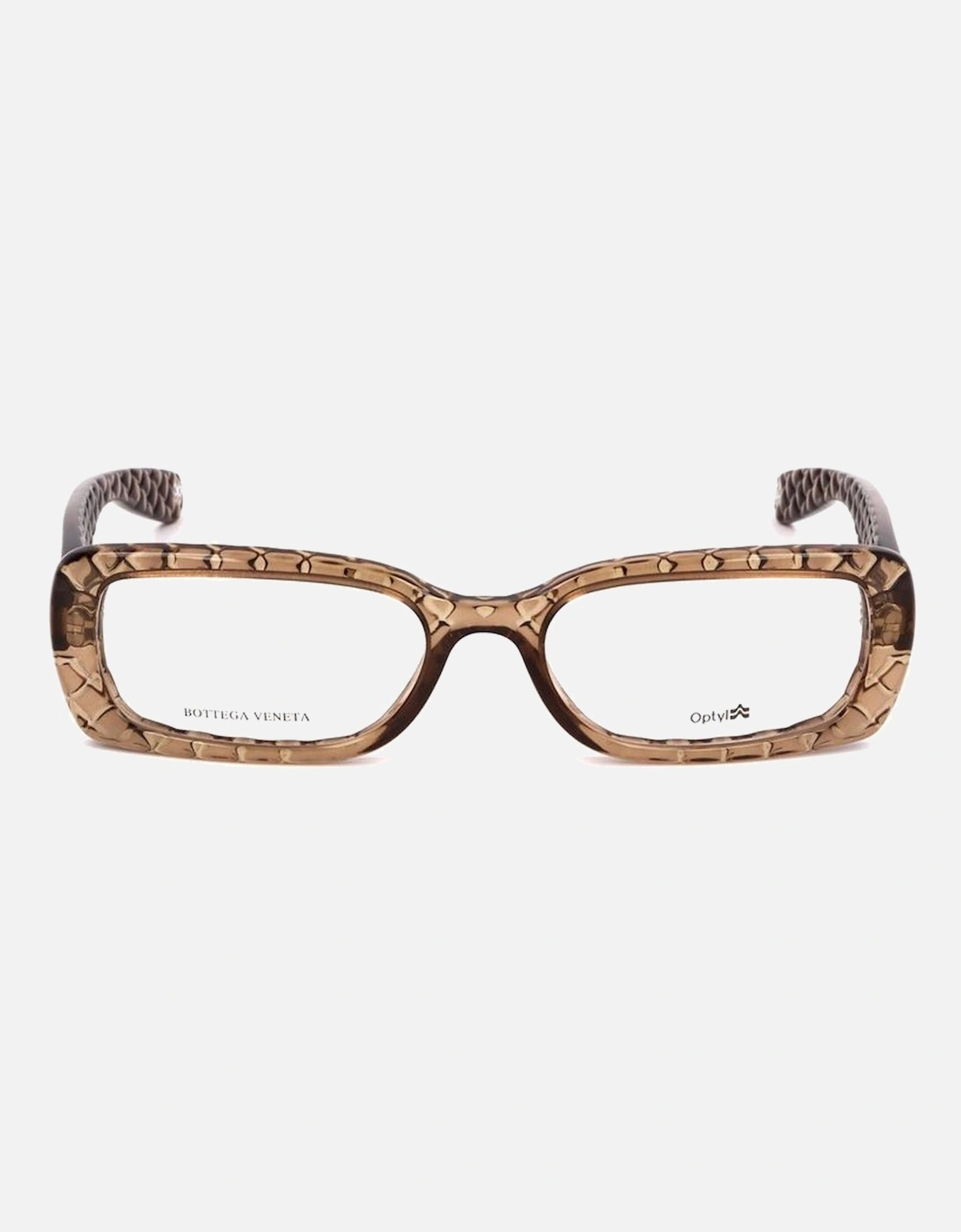 Transparent Dial Plastic Bracelet Watch Women - Brown Frames, 4 of 3