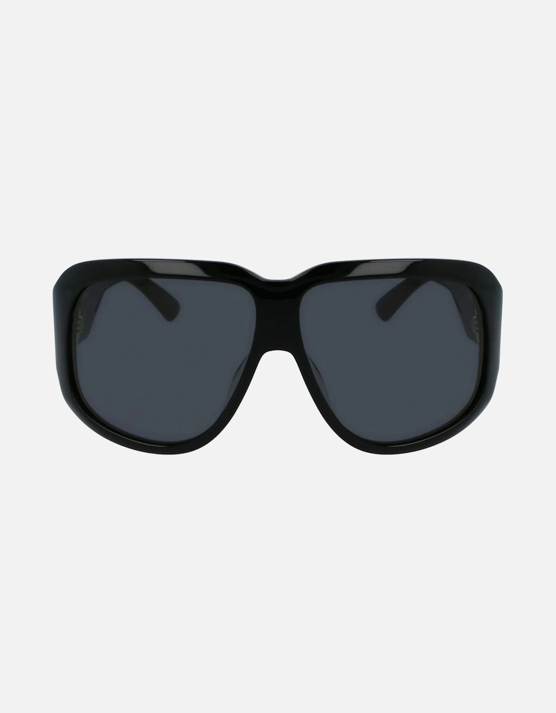 Acetate Bracelet Watch with Grey Glass Women - Black Sunglasses
