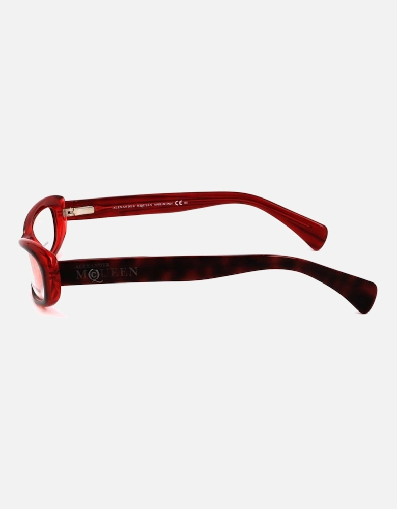 Acetate Bracelet Watch with Havana Red Dial Women Frames