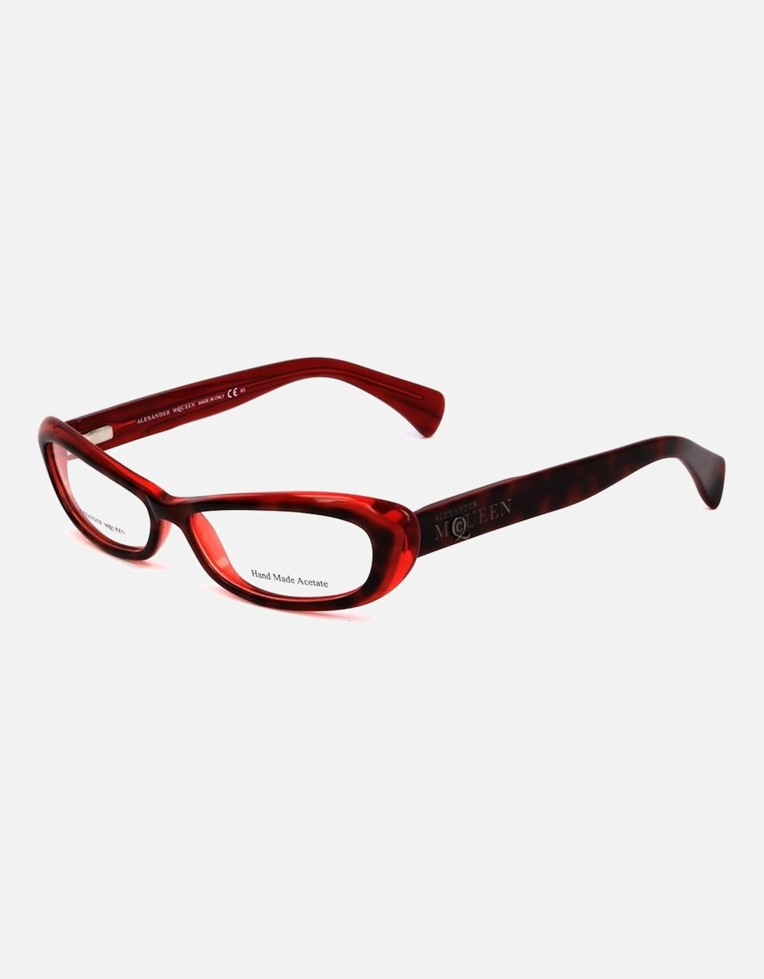 Acetate Bracelet Watch with Havana Red Dial Women Frames