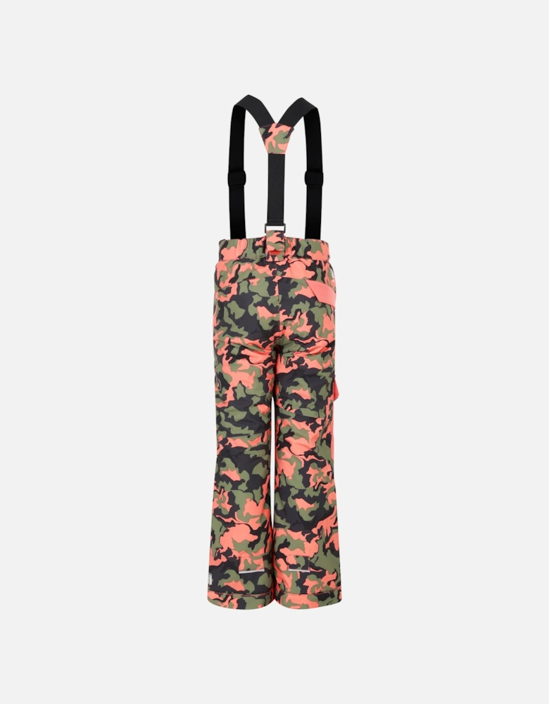 Childrens/Kids Pow Camo Ski Trousers