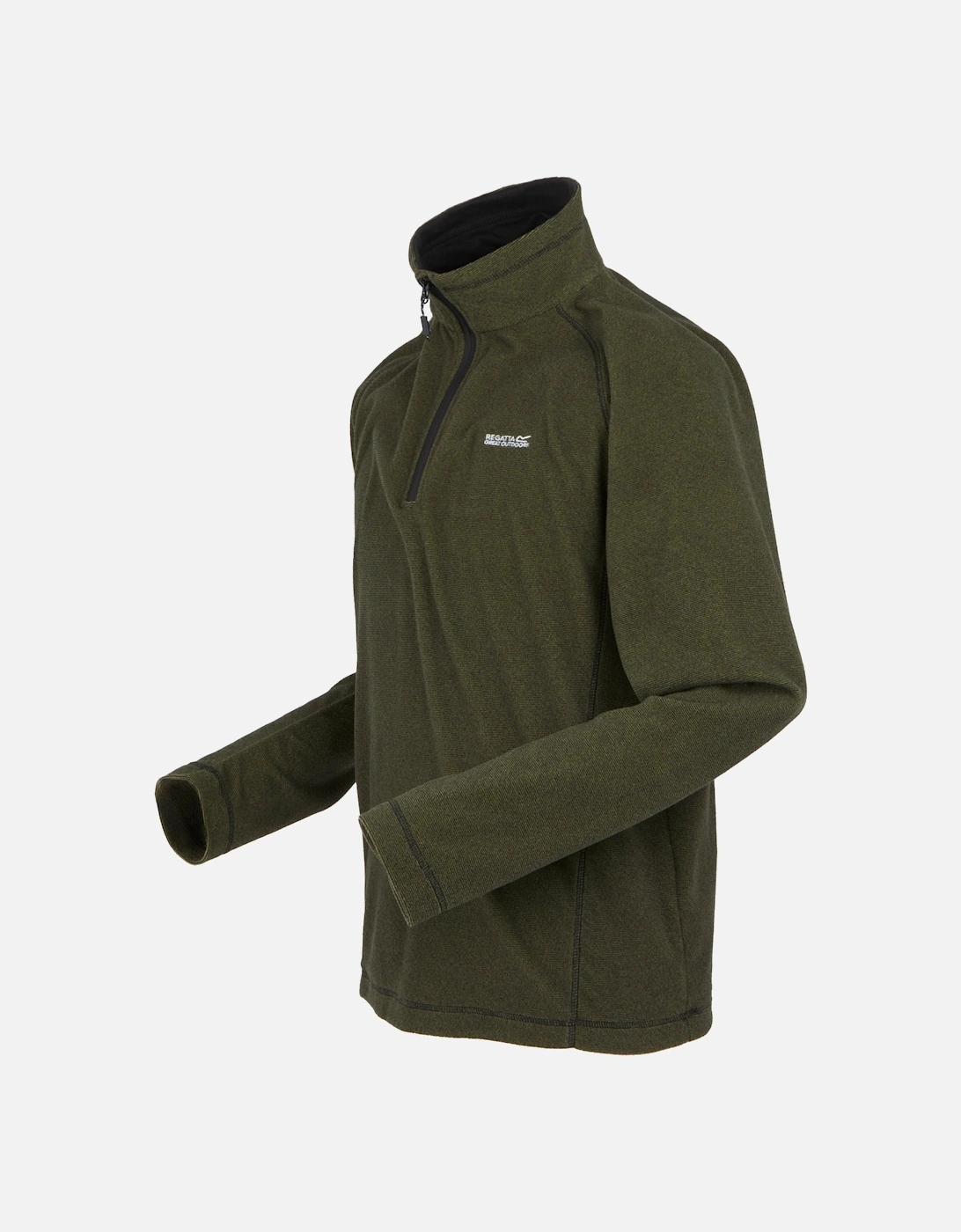 Great Outdoors Mens Montes Funnel Neck Fleece Jumper