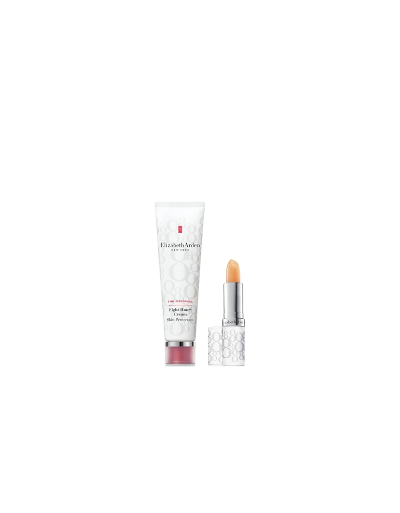 Eight Hour Cream Skin Protectant & Lip Stick SPF 15 Set - Elizabeth Arden