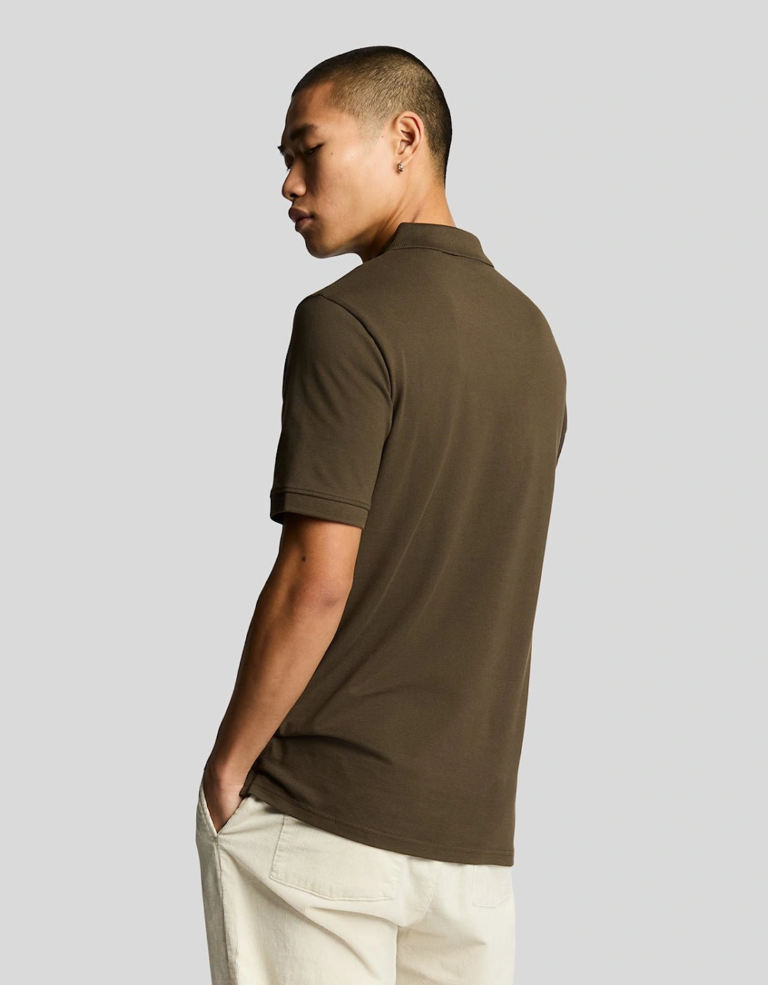 Tonal Eagle Polo Shirt