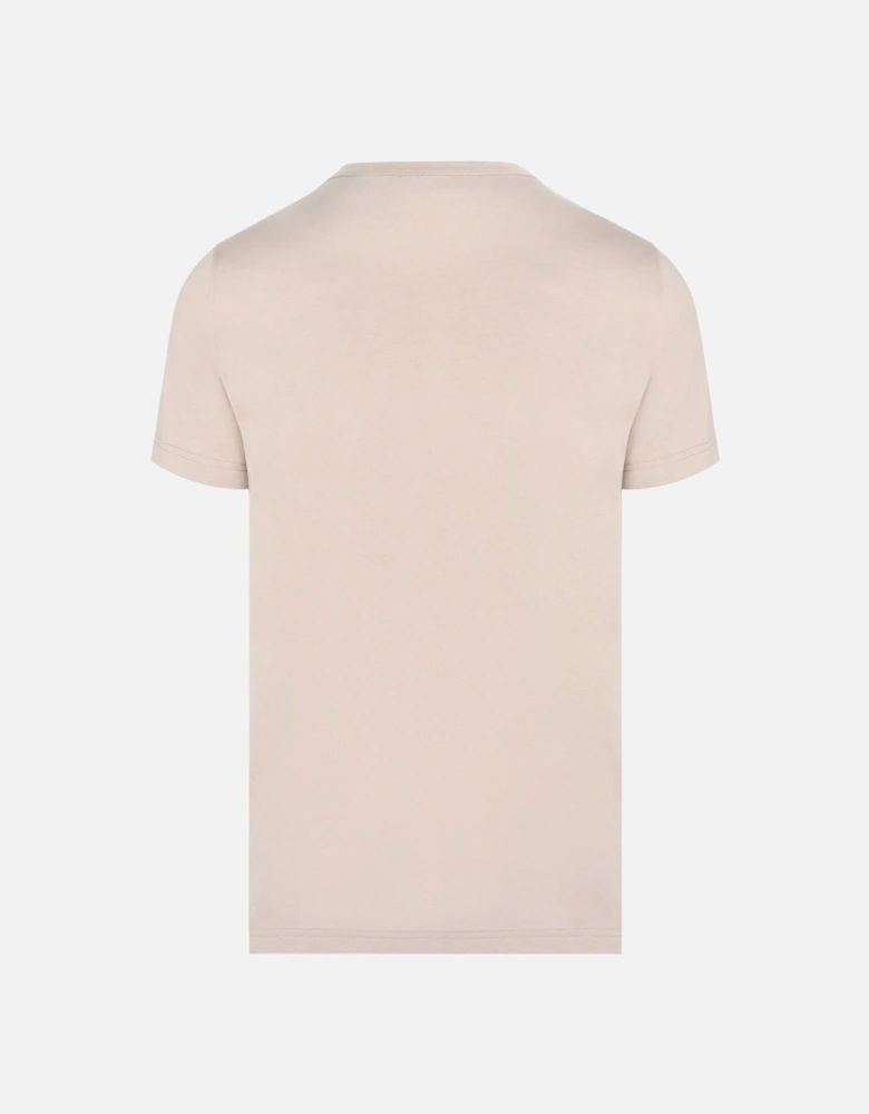 Patch Logo T-shirt Taupe