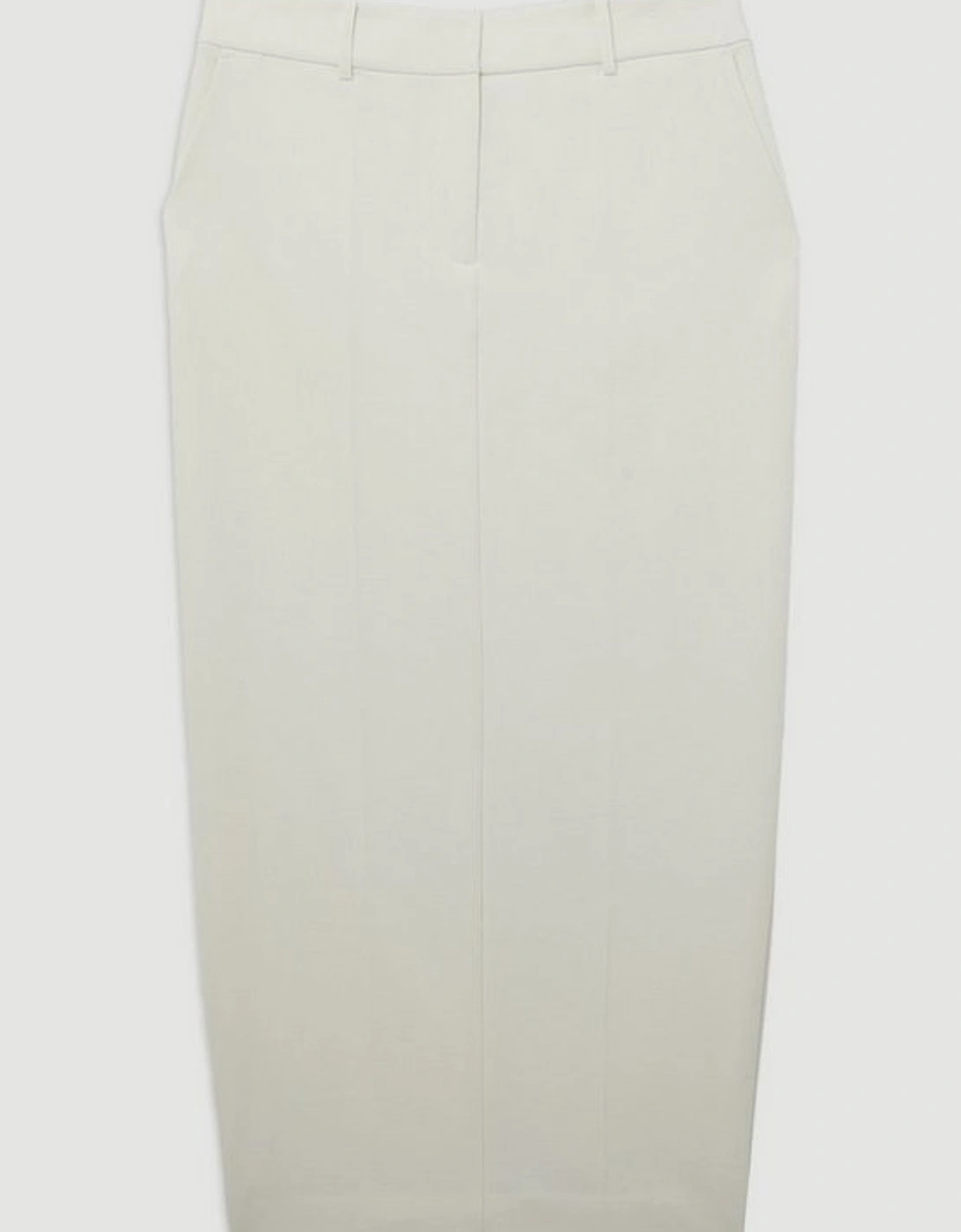 Compact Stretch Essential Tailored Maxi Skirt