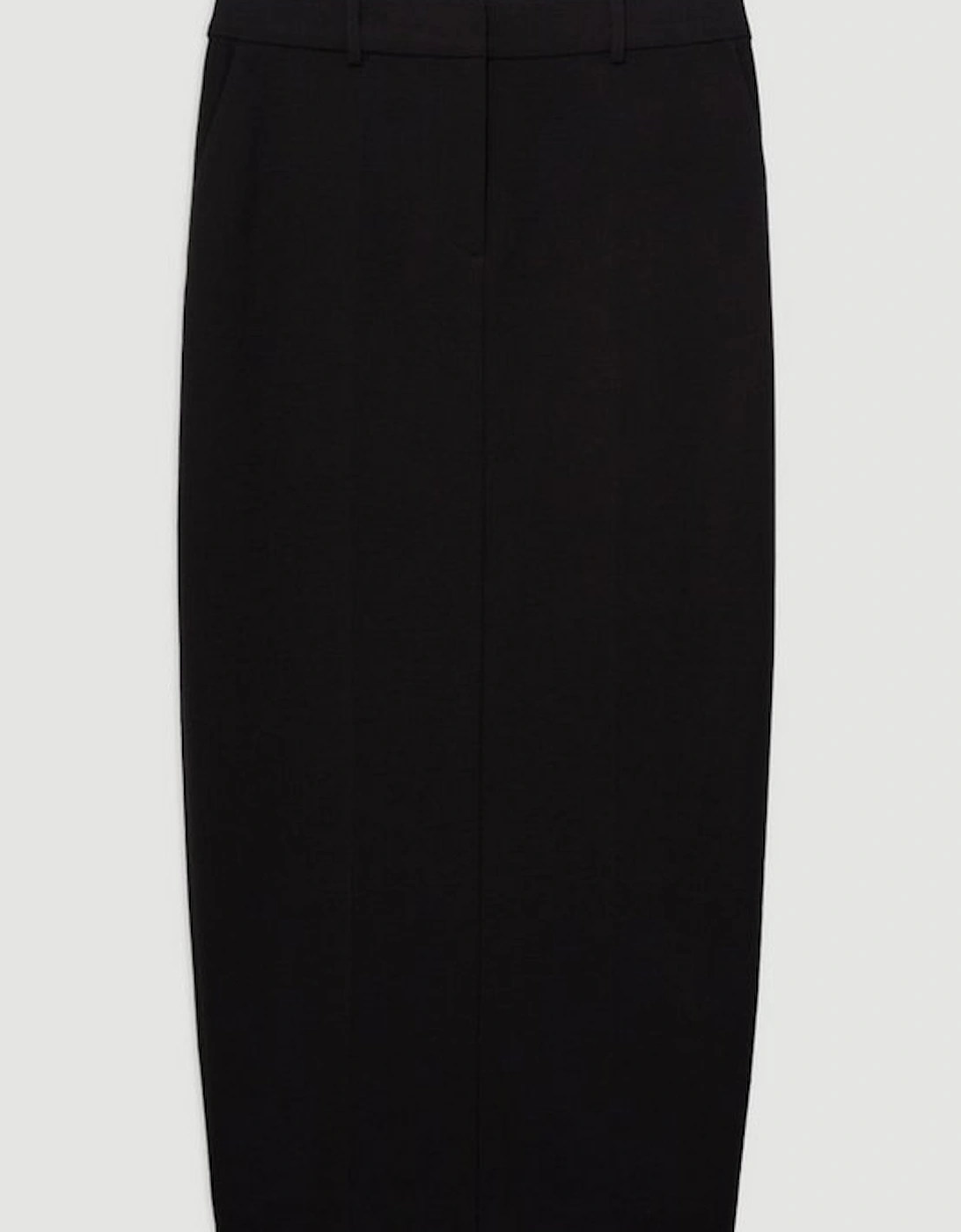 Compact Stretch Essential Tailored Maxi Skirt