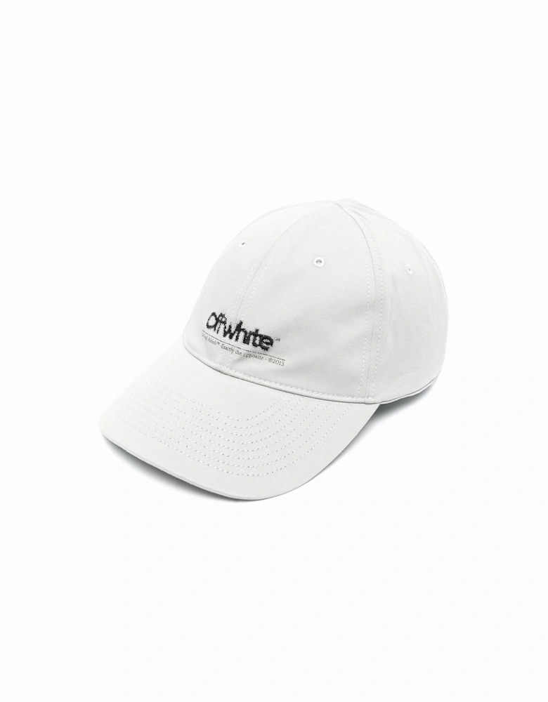 Chest Line Baseball Cap in Grey