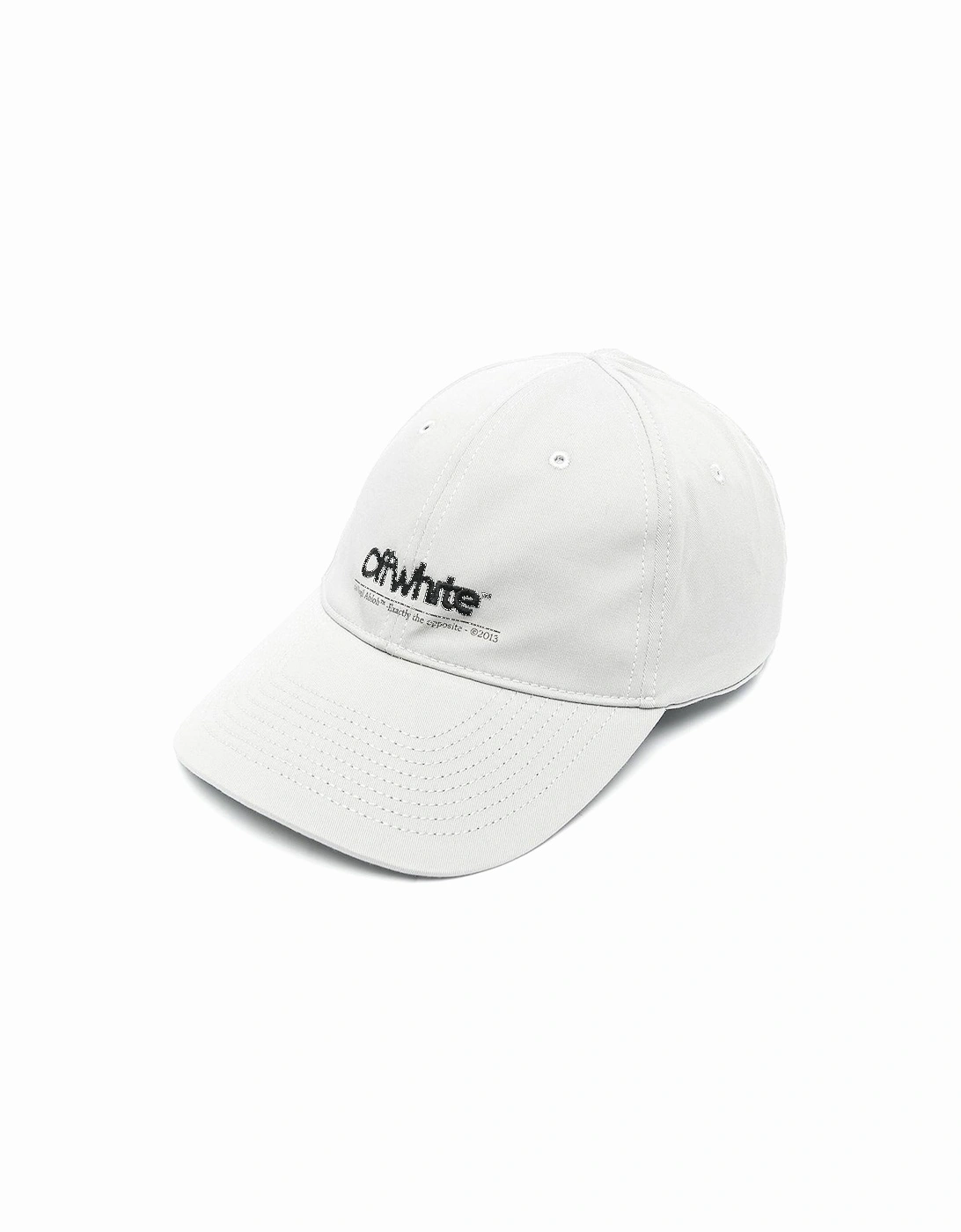 Men's Off-White Chest Line Baseball Cap in Grey - Size: ONE size