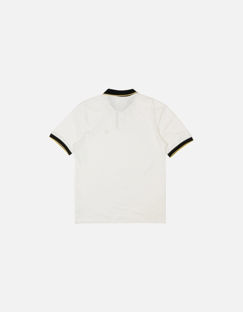 Proper Polo Shirt - Off White/Black