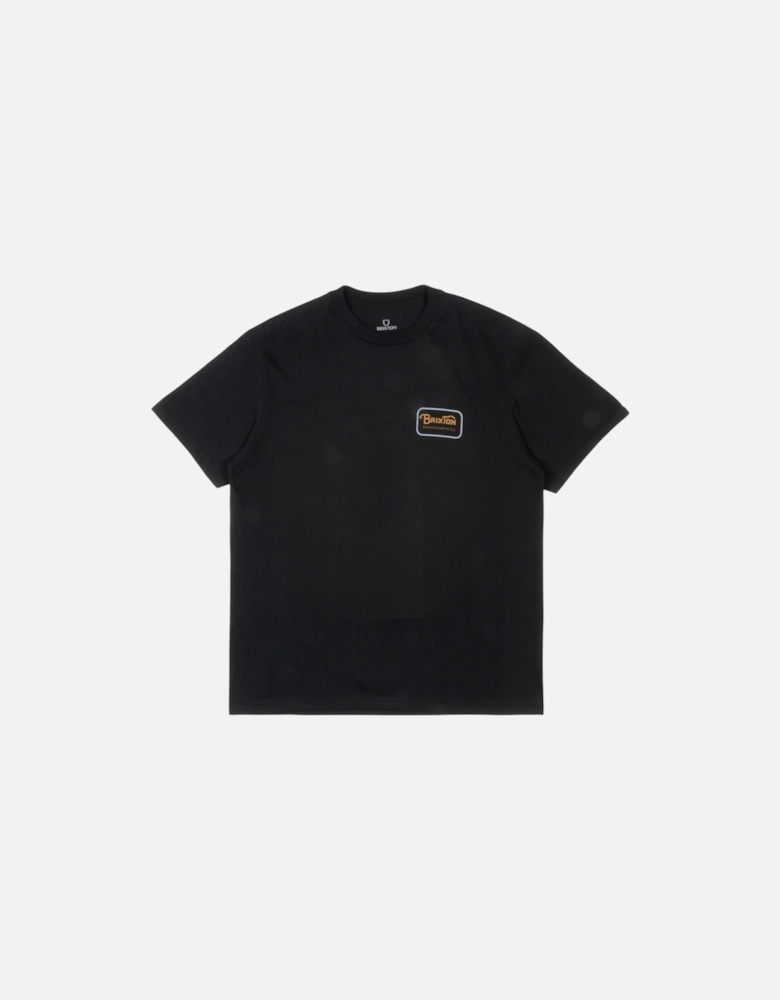 Grade T-Shirt - Black/Tobacco/Blue