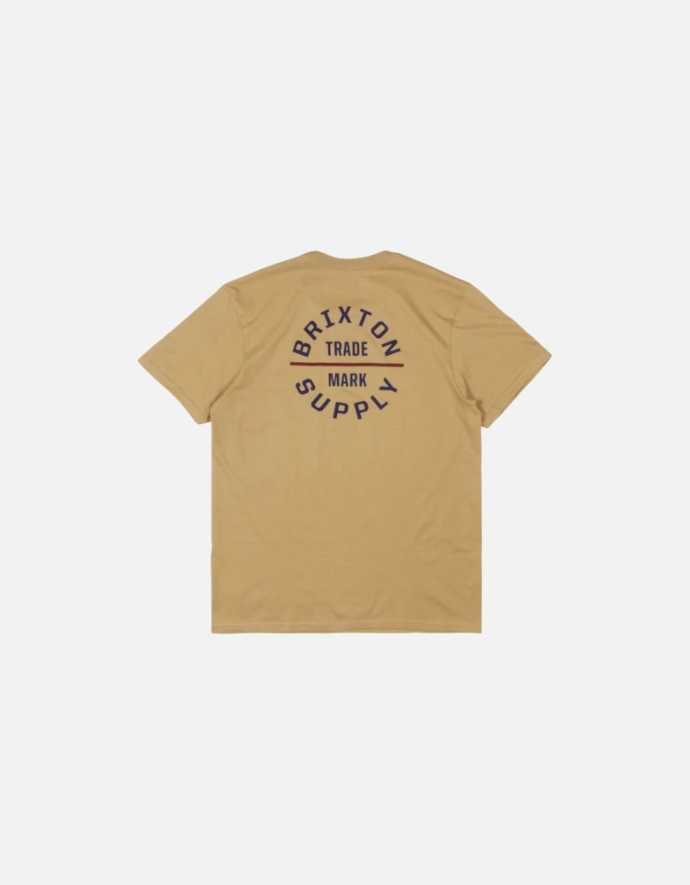 Oath V T-Shirt - Tigers Eye/Navy/Mahogany