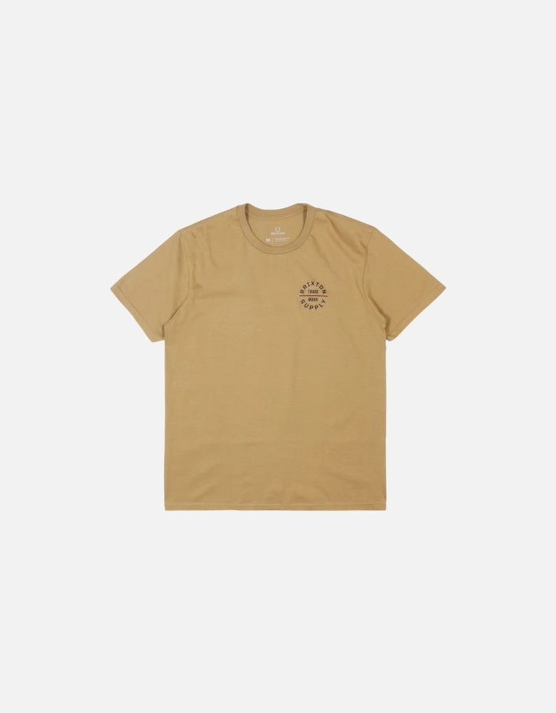 Oath V T-Shirt - Tigers Eye/Navy/Mahogany