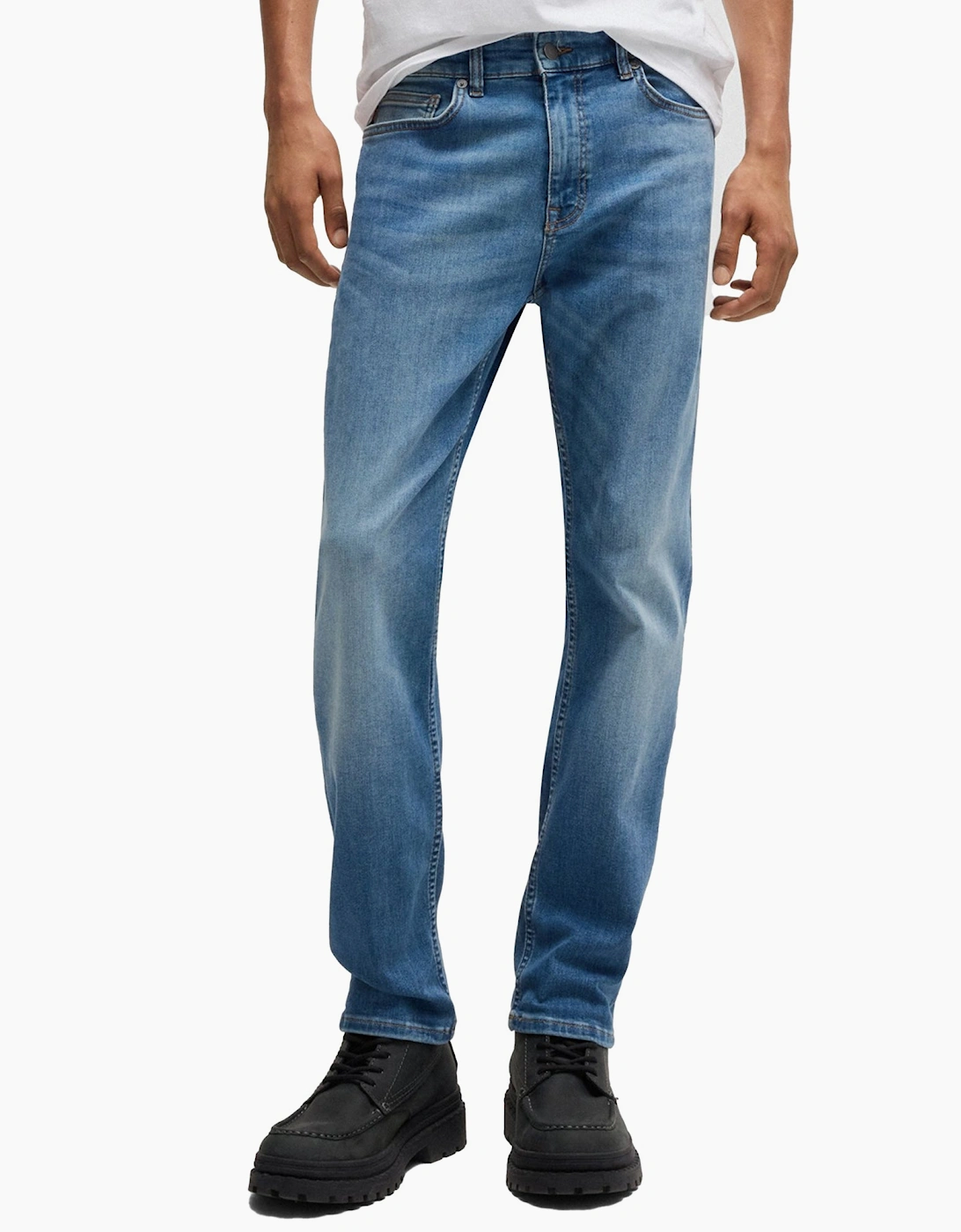 Hugo Boss Men's Blue Boss New Delaware Slim Fit Jeans - Size: 34/32