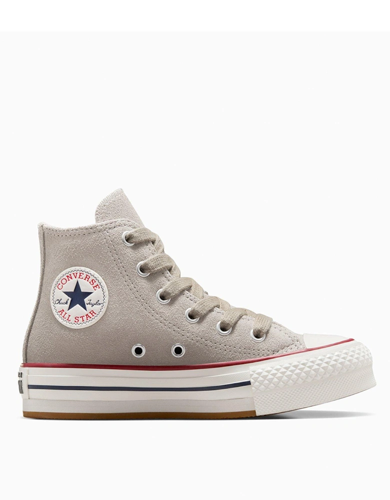 Kids Lux Sport Chuck Taylor All Star Eva Lift Trainers - Beige