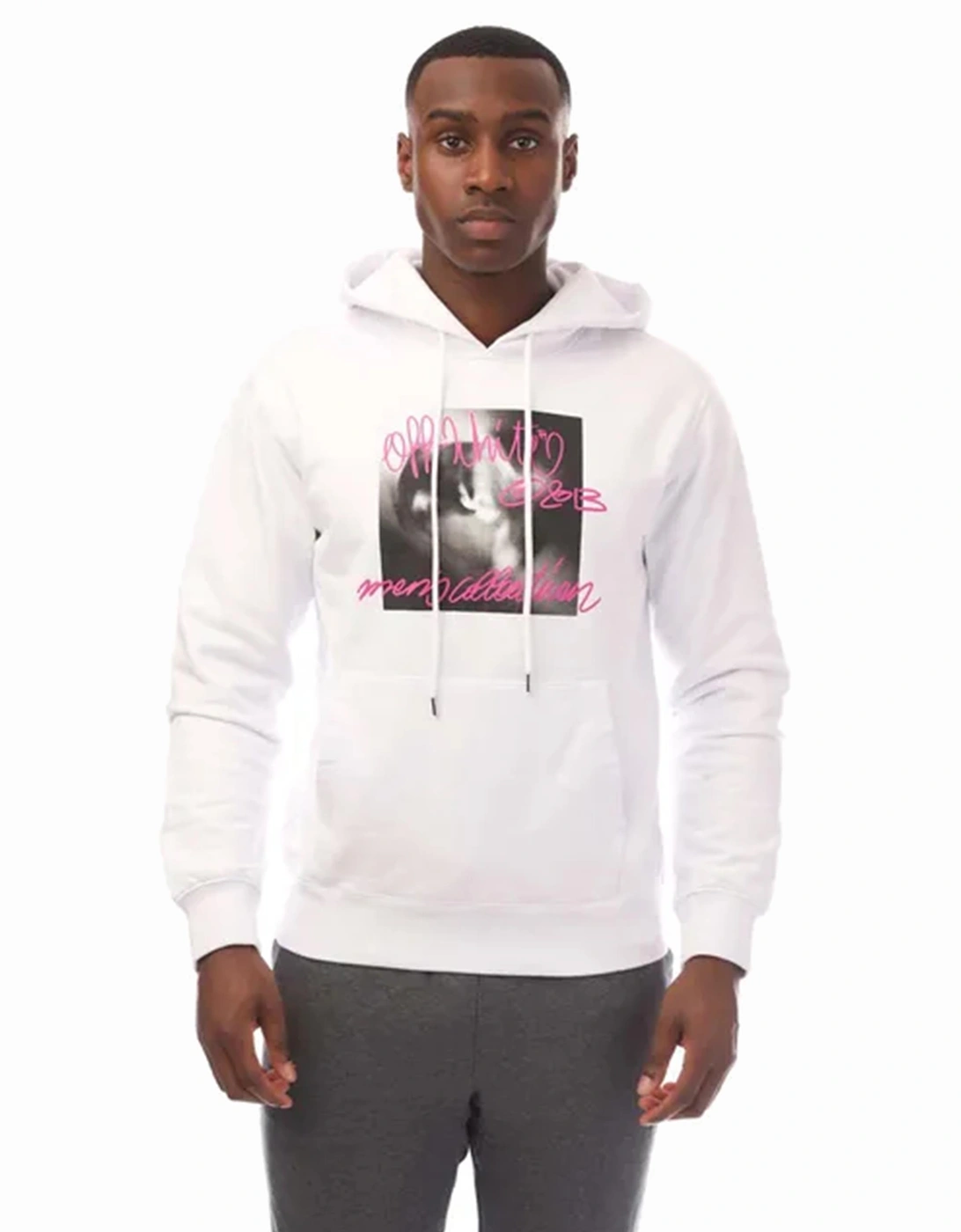 Tornado Type Slim Hoodie in White