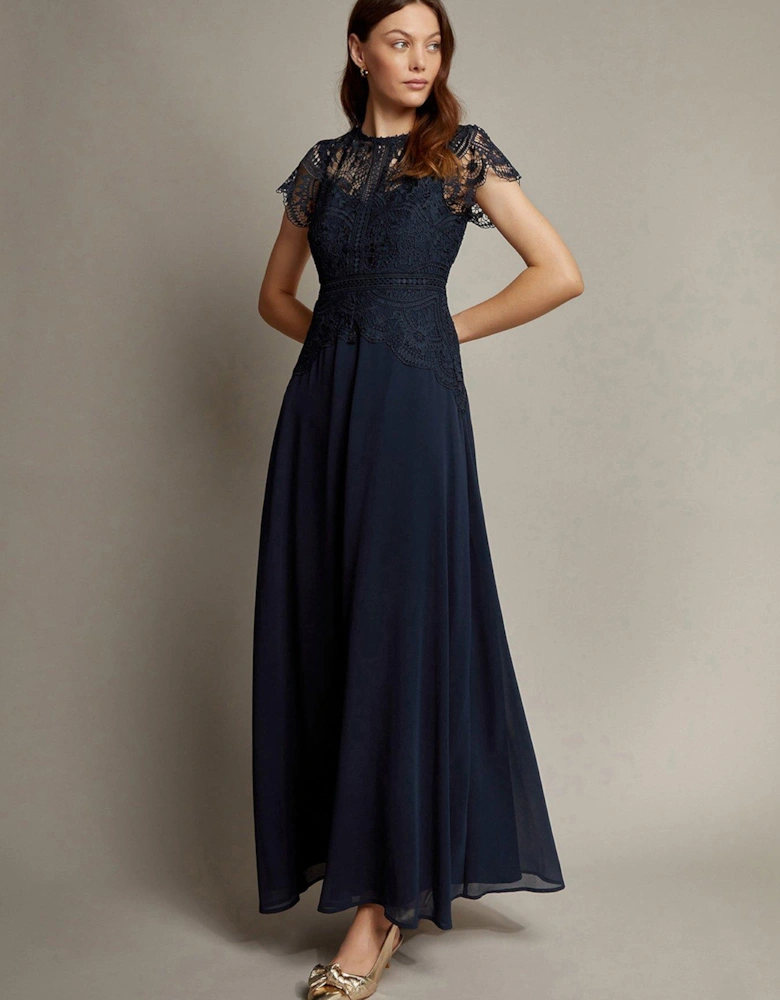 Monica Maxi Dress - Navy