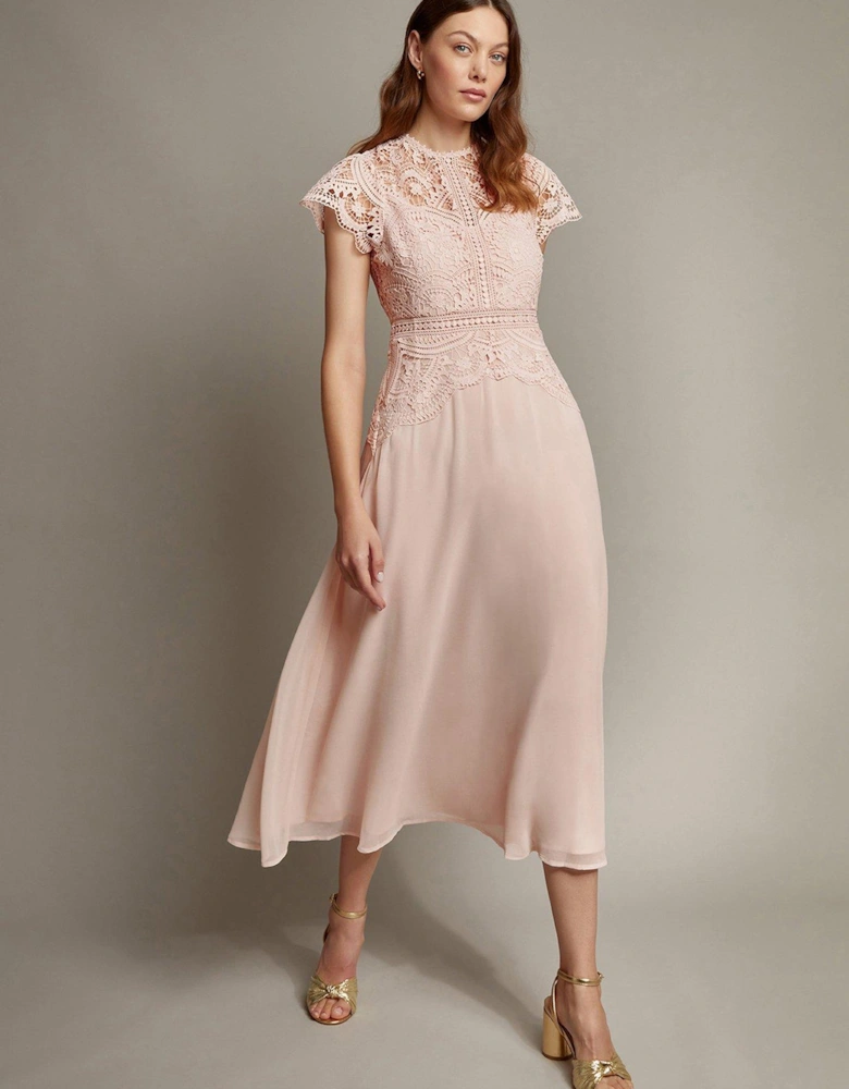 Monica Maxi Dress - Light Pink