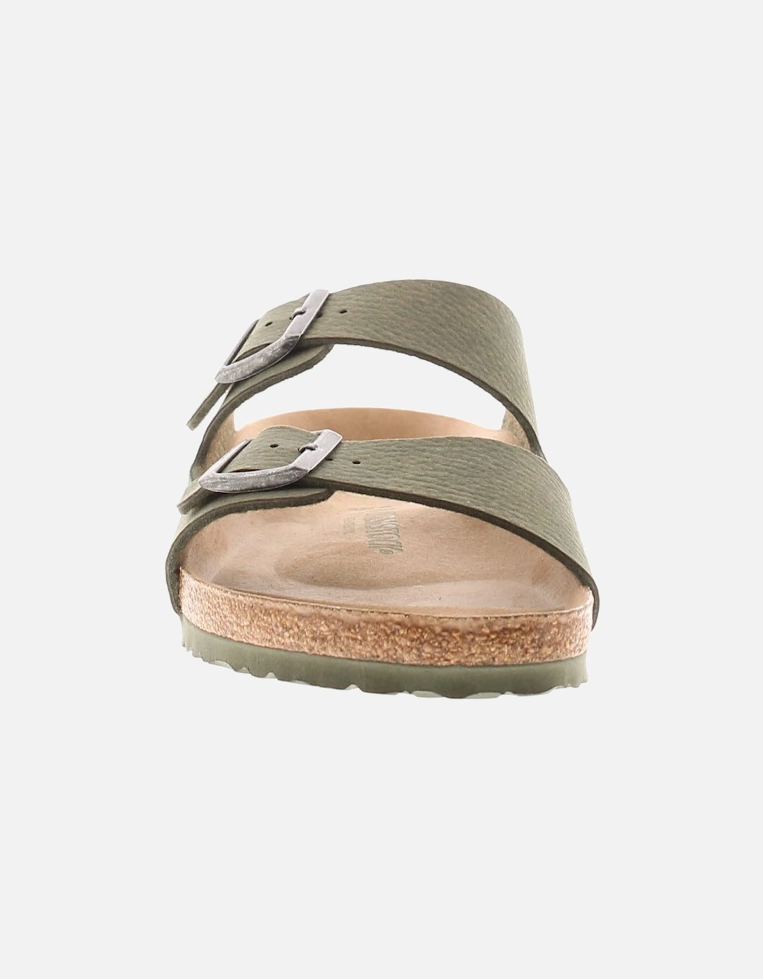 Birkenstock Womens Flat Sandals Arizona Slip On desert dust thyme UK Size