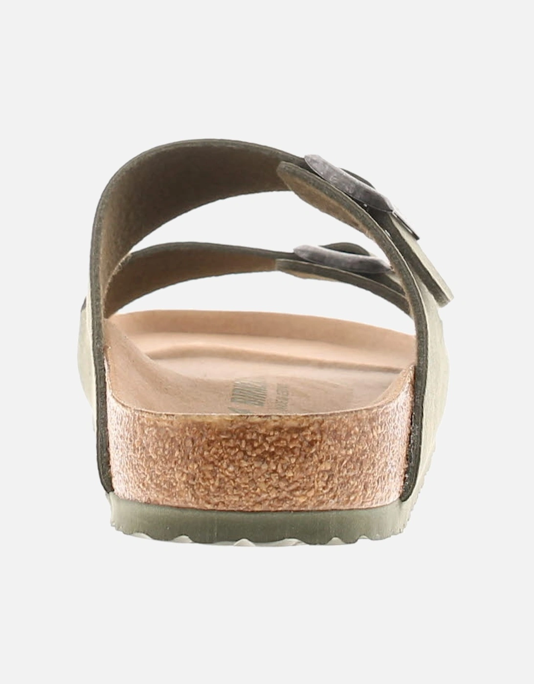 Birkenstock Womens Flat Sandals Arizona Slip On desert dust thyme UK Size