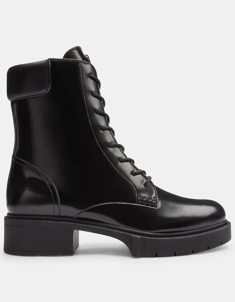 Leighton Leather Boots - Black