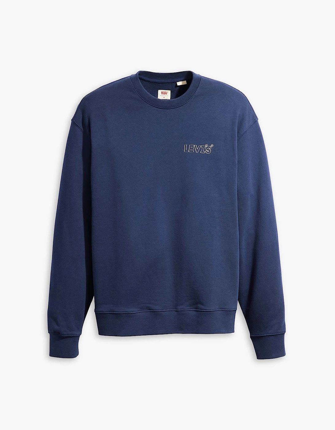 Relaxed Graphic Crew Neck Sweatshirt