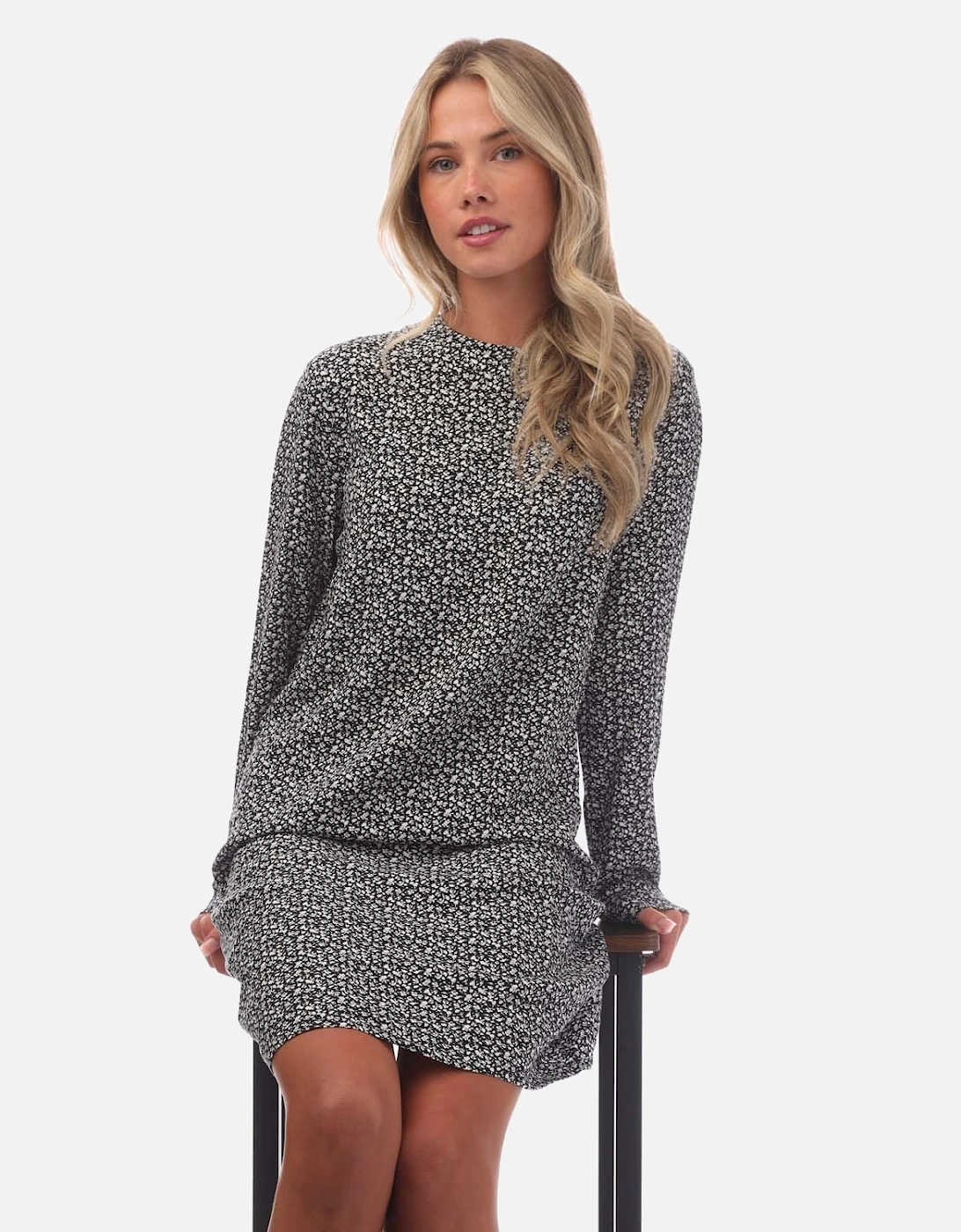 Studios Long Sleeve Woven Mini Dress