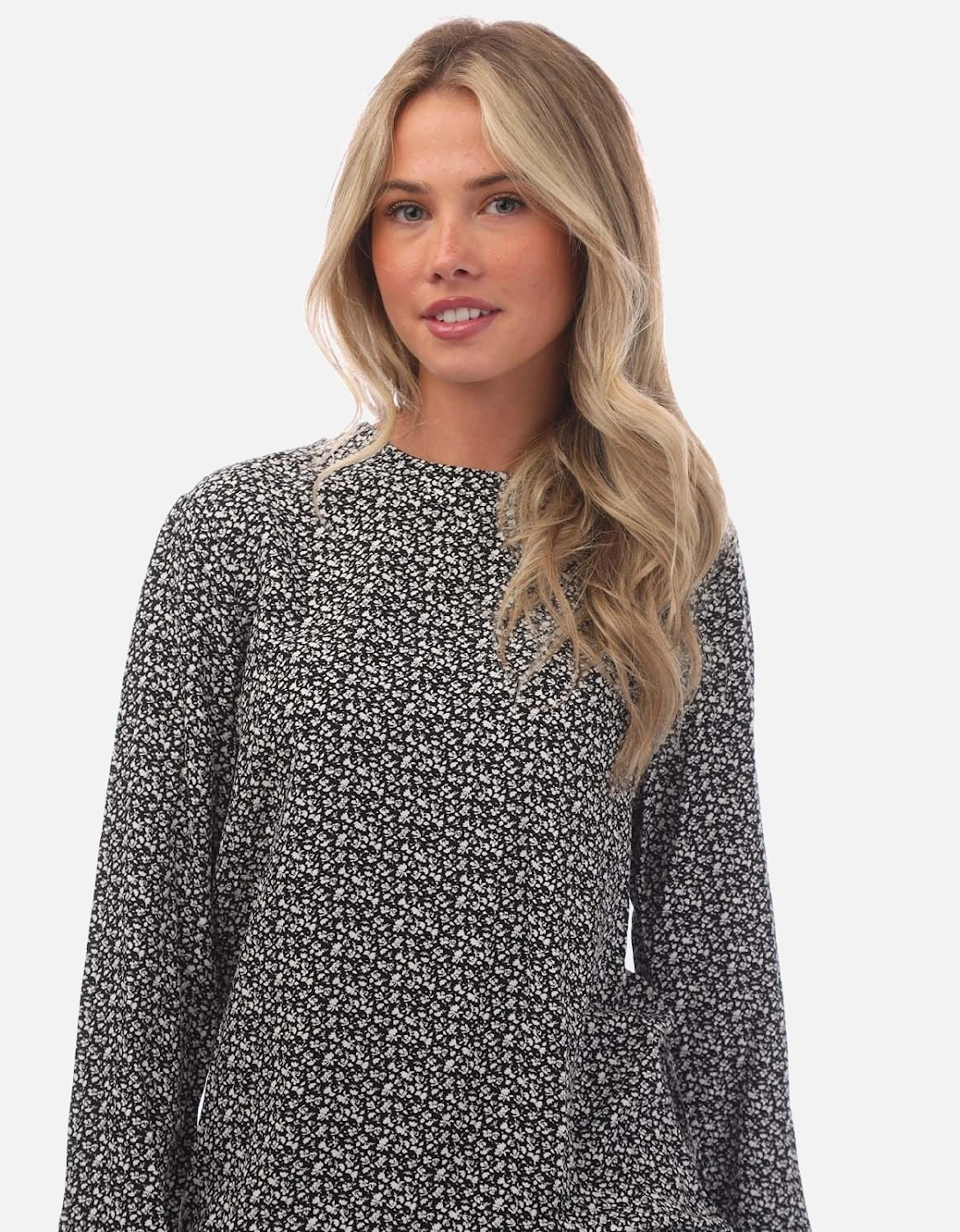 Studios Long Sleeve Woven Mini Dress