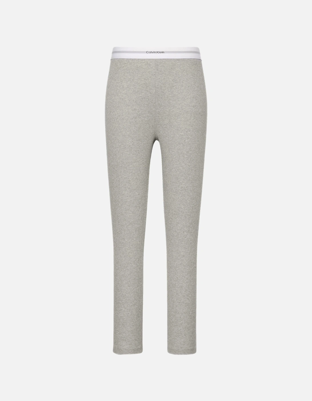 Calvin Klein Women's Women Modern Rib Leggings, Grey Heather - Size: L