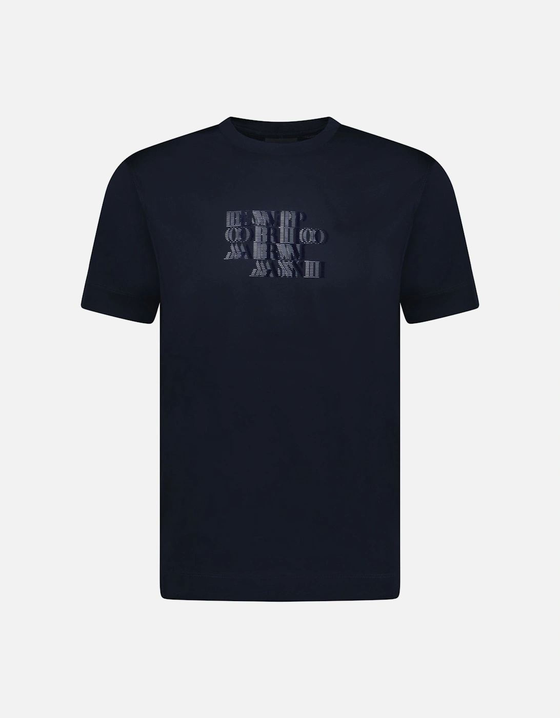 Velvet Writing Logo Mercerised T-Shirt Navy, 3 of 2