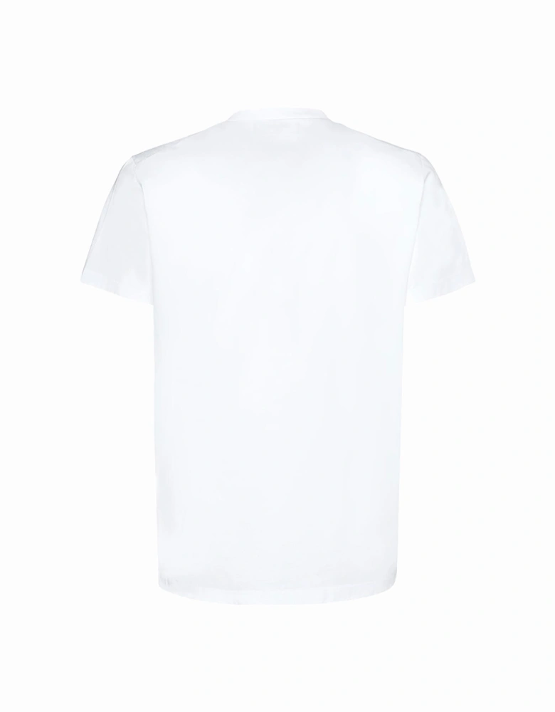 FullBack 64 Logo Printed T-Shirt in White