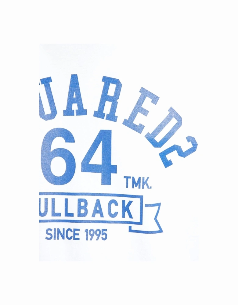 FullBack 64 Logo Printed T-Shirt in White