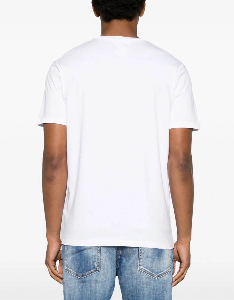 Suburbans Printed Logo T-Shirt in White