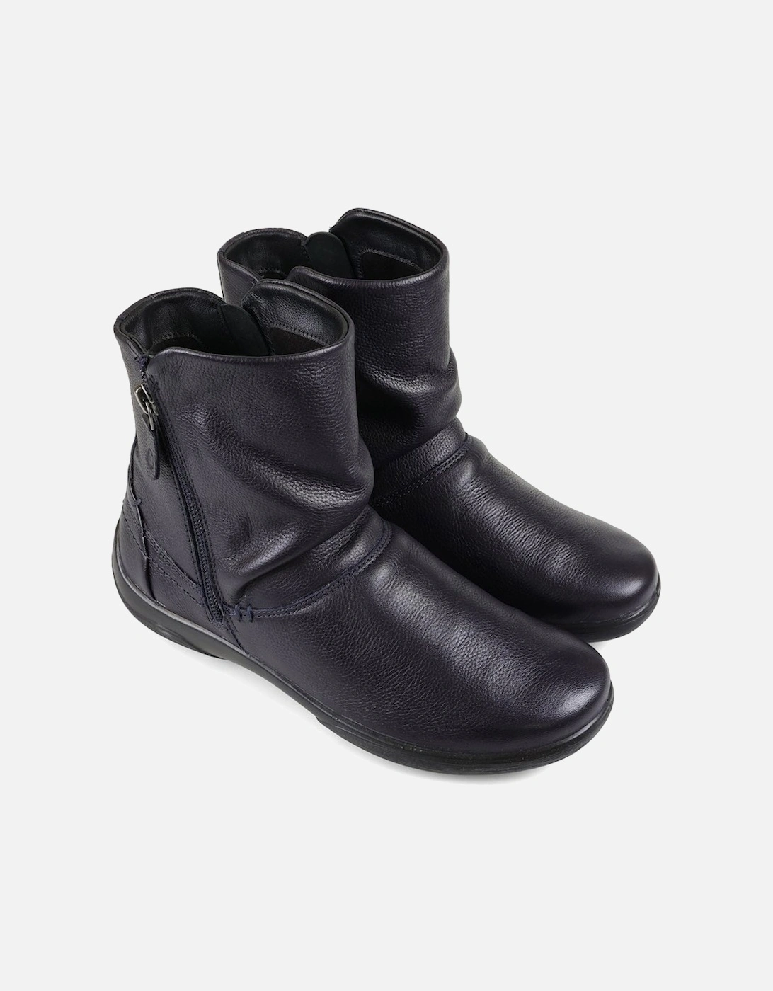 Beau Womens Extra Wide Ankle Boots