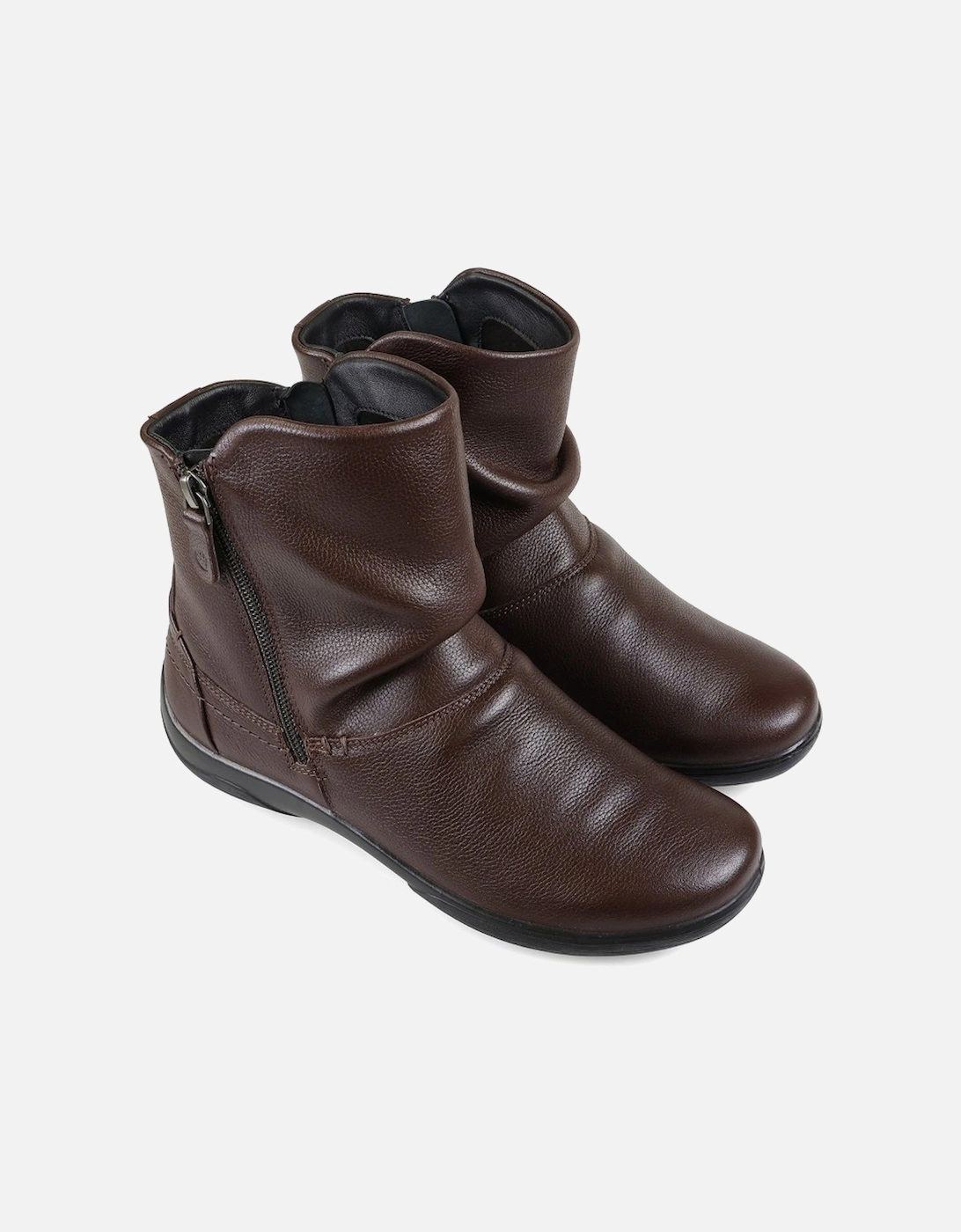 Beau Womens Extra Wide Ankle Boots