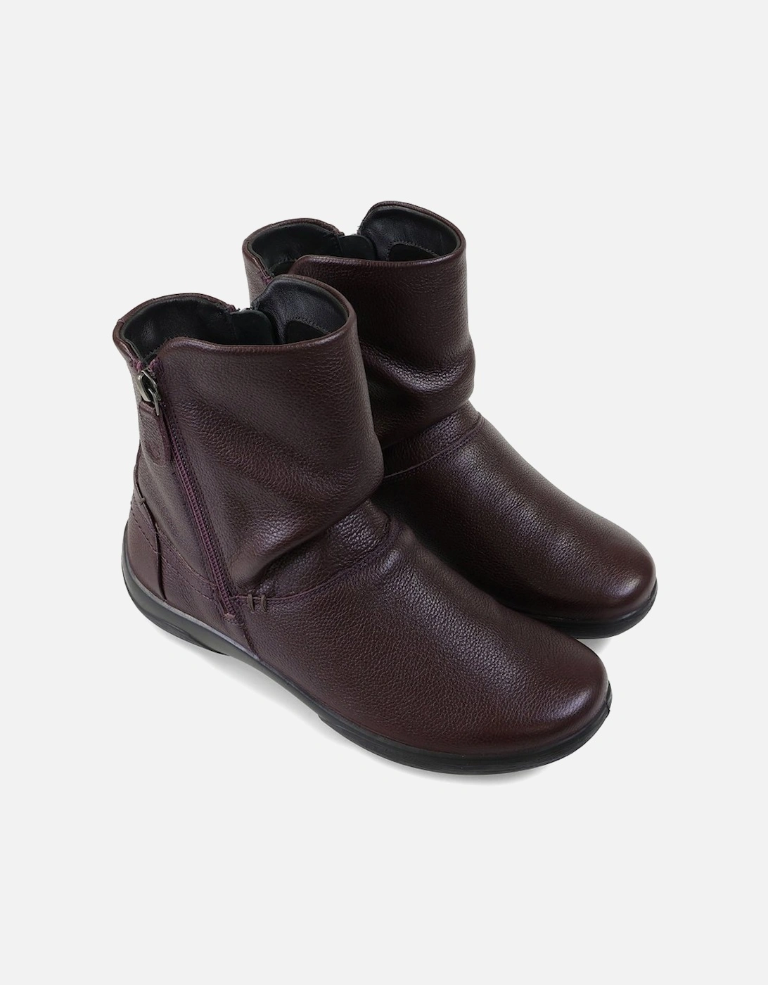 Beau Womens Extra Wide Ankle Boots